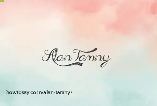 Alan Tamny