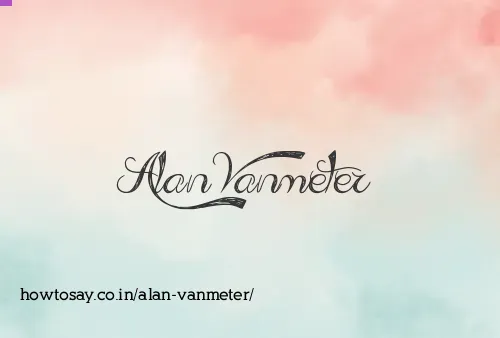 Alan Vanmeter