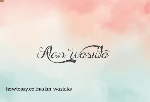 Alan Wasiuta