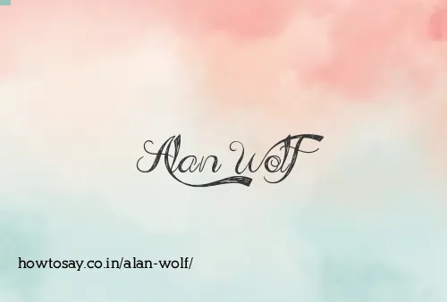 Alan Wolf