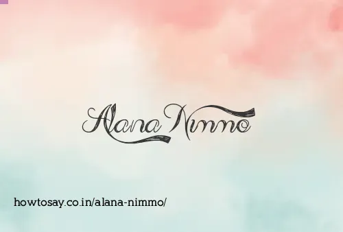 Alana Nimmo