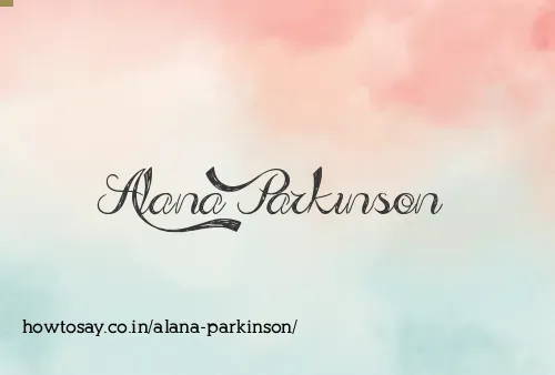 Alana Parkinson