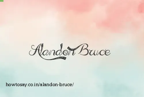 Alandon Bruce