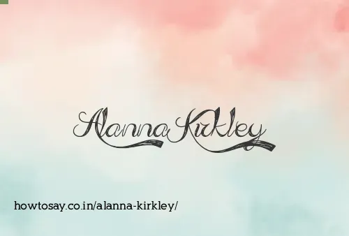 Alanna Kirkley