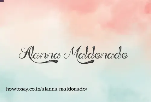Alanna Maldonado