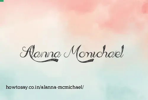 Alanna Mcmichael