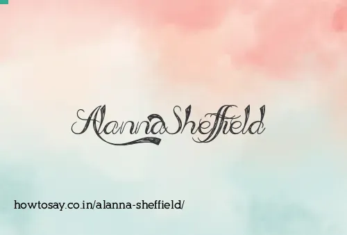 Alanna Sheffield
