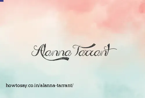 Alanna Tarrant