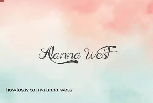 Alanna West
