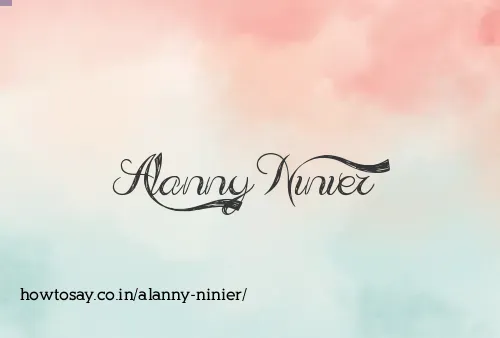 Alanny Ninier