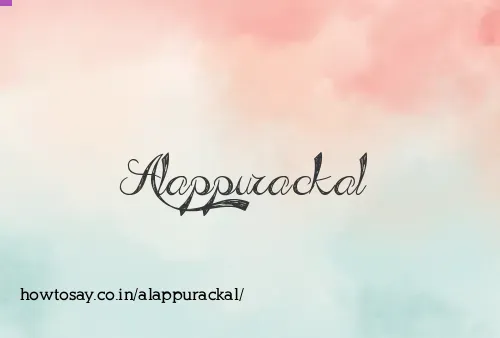 Alappurackal