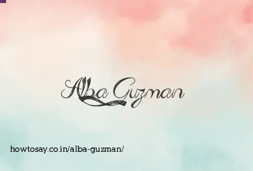 Alba Guzman