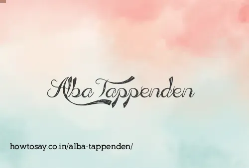 Alba Tappenden