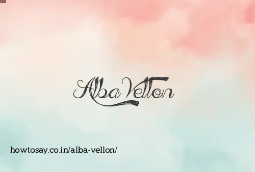 Alba Vellon