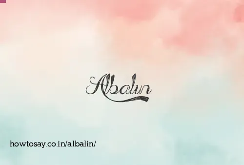 Albalin