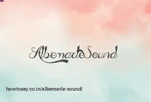 Albemarle Sound