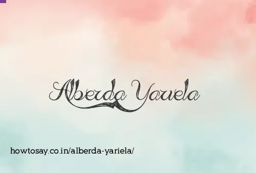 Alberda Yariela