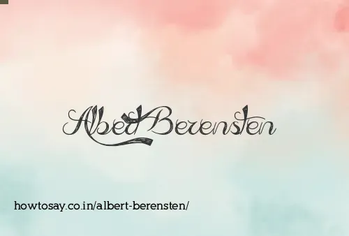 Albert Berensten