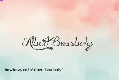 Albert Bossbaly