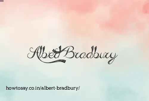 Albert Bradbury