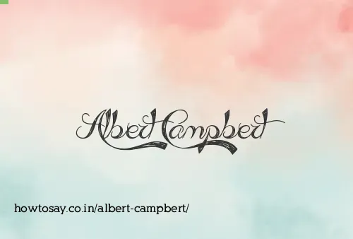 Albert Campbert
