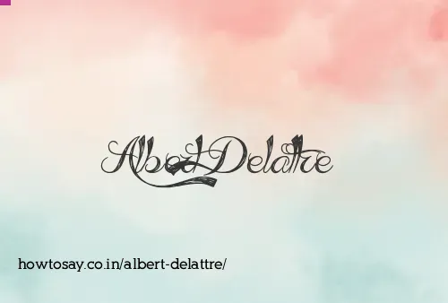 Albert Delattre