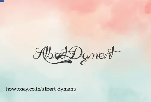 Albert Dyment