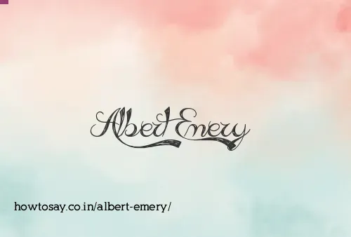 Albert Emery