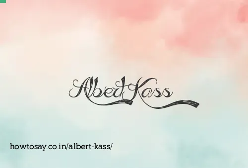 Albert Kass