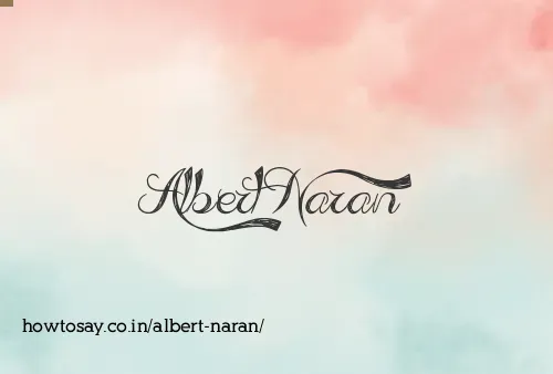 Albert Naran