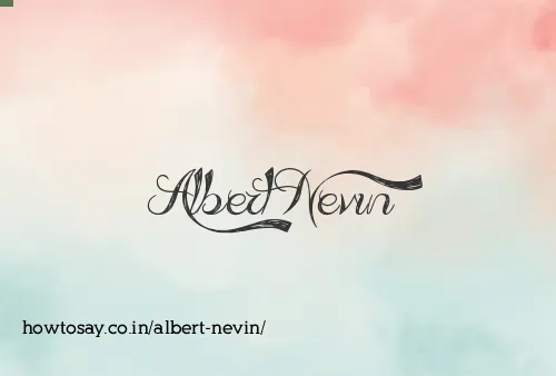 Albert Nevin