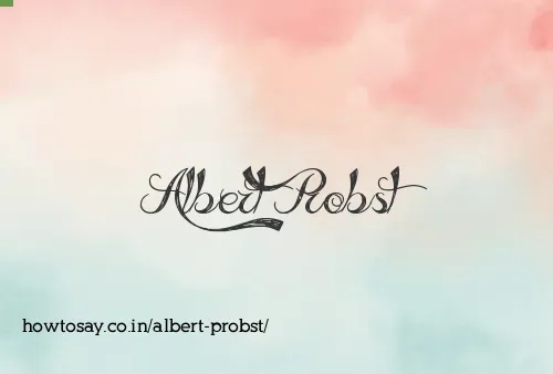 Albert Probst