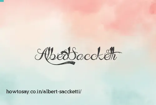 Albert Saccketti