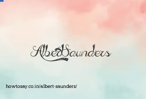 Albert Saunders