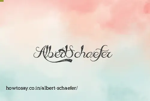 Albert Schaefer