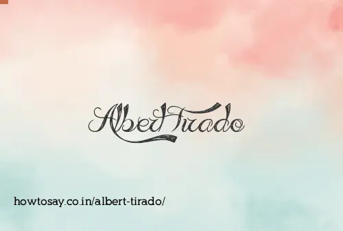 Albert Tirado