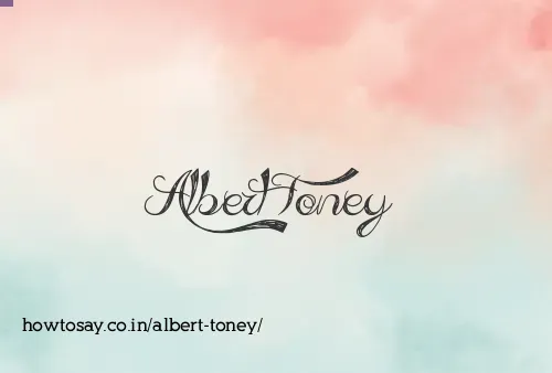 Albert Toney