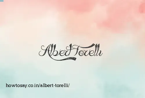Albert Torelli