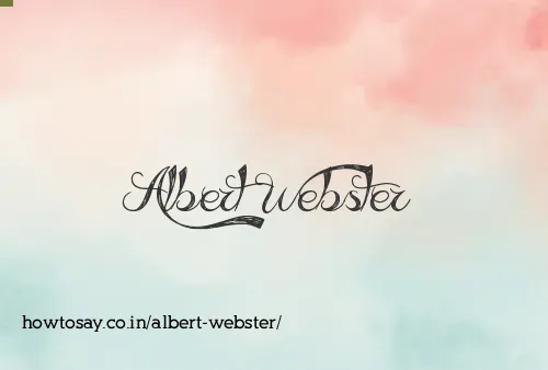 Albert Webster