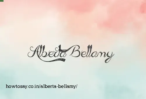 Alberta Bellamy