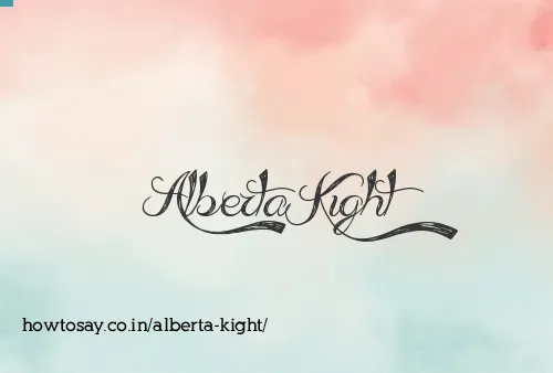 Alberta Kight