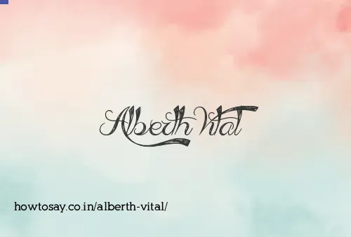 Alberth Vital