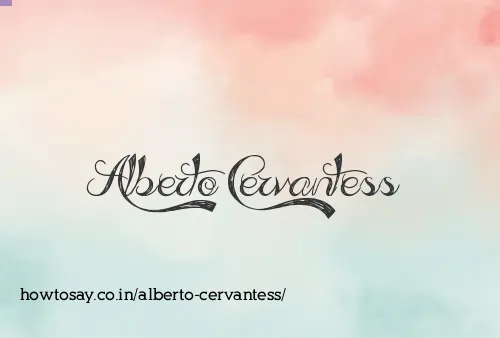 Alberto Cervantess