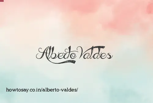 Alberto Valdes
