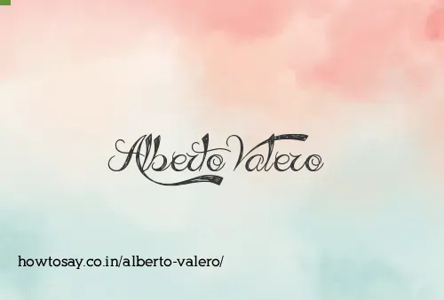 Alberto Valero