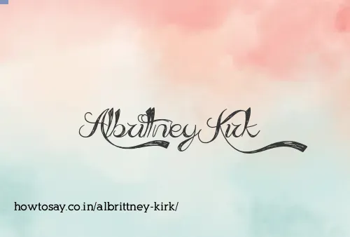 Albrittney Kirk