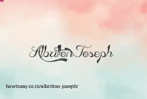 Albritton Joseph