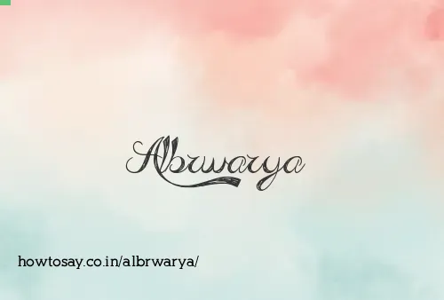 Albrwarya