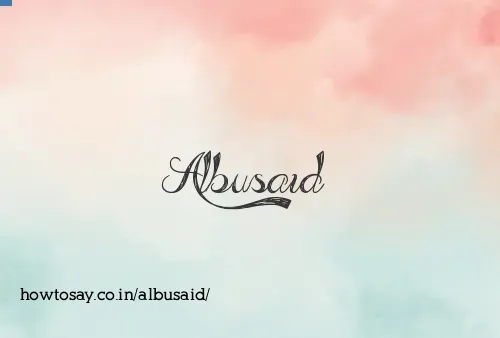 Albusaid