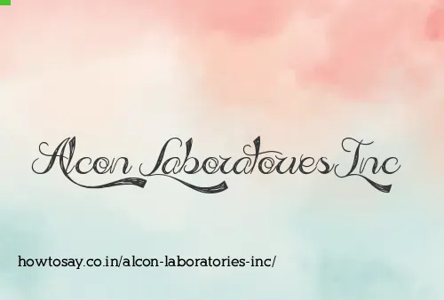 Alcon Laboratories Inc